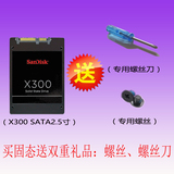 Sandisk/闪迪 x300 256g企业级SSD笔记本台式2.5寸SATA3固态硬盘