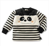 【日本Nissen】 ZOOMIC 2014新款 儿童卡通卫衣   小熊猫