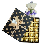 德芙进口费列罗巧克力礼盒装 情人节生日礼物送老婆女朋友老公