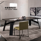 餐桌椅组合 西餐现代简约风格创意吃饭台北京全屋家具定做设计