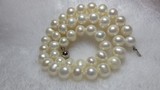 真珍珠清货 北海合浦10-11mm近圆天然珍珠项链母亲节送妈妈