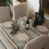 专柜正品  家用茶几台 椅套椅垫套装 家用台布防水布桌布紫色桌布