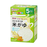 日本和光堂婴儿辅食高钙纯白米糊米粥宝宝营养米粉 FC1 17年4月
