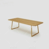 北欧实木餐桌电脑桌长方桌洽淡桌椅水曲柳简约原木欧式办公桌家具