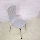 JM威克 简约休闲椅子桌曲椅 快餐桌椅组合不锈钢曲木餐桌椅批发