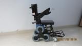 专利技术折叠安全支架爬楼轮椅  能上下楼梯轮椅 电动爬楼车
