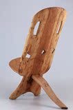 南非进口 非洲木雕 玫瑰木插板椅子 特色工艺品 纯手工镂空雕刻