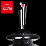 捷克进口RONA酒具水晶斜口快速醒酒器红酒杯盛酒器葡萄酒杯分酒器