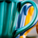 卡布奇诺咖啡杯子美式拿铁欧式陶瓷简约咖啡馆办公室家用马克杯子