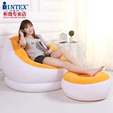 intex充气懒人沙发单人阳台午睡充气小沙发床卧室创意休闲懒人椅