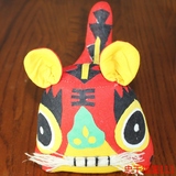 中国布艺小老虎摆件传统手工艺礼品赠品装饰挂件玩具