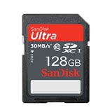 SanDisk闪迪 SD 128G Class10 SD卡 SDXC 40M/S 相机内存卡