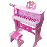 i电子琴61键玩具可充电36812岁儿童初学者成人钢琴带电源麦克风