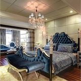 欧式床1.8米双人床 新古典后现代公主床 酒店家具 简约实木床婚床