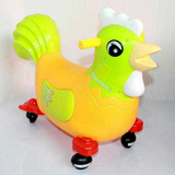 大公鸡带灯光音乐小孩玩具儿童车宝宝车子扭扭车溜溜车摇摆车包邮