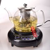 温玻璃茶壶烧水壶纯玻璃煎药煮茶炖燕窝养生壶特价电磁炉专用耐高