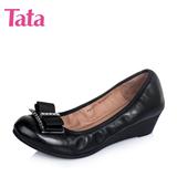 Tata/他她秋季专柜同款羊皮浅口女单鞋2J203CQ5