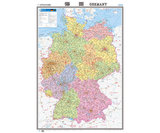 官方正品 2016德国挂图墙贴地图 中外文对照折挂两用 德国地图865mmx1170mm大全开地图 世界热点国家地图德国 中国地图出版社 包邮