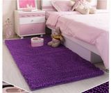 特价超纤雪尼尔卧室床边地毯正品长毛品质儿童床边防侧摔地毯