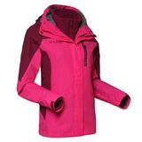 热卖探路者正品秋冬季女式三合一冲锋衣两件套加绒套装 TAWC92889