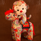 猴年吉祥物猴子毛绒玩具公仔马上封侯女友生日礼物布娃娃公司活动