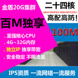 百M独享 高带宽 100M独享电信联通双线 服务器租用 G口带宽 月付