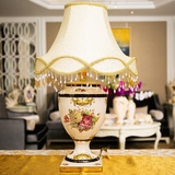 创意陶瓷卧室装饰台灯床头柜台灯时尚现代客厅摆件简约家居饰品