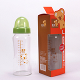 喜多 易握形耐高温宽口玻璃奶瓶 储乳瓶、储奶瓶S150ml/L260ml