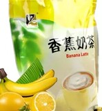 东具1kg香蕉味奶茶粉速溶珍珠袋装奶茶店原料批发PK香飘飘优乐美