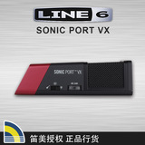 LINE6 Sonic Port VX 电容麦克风吉他效果器音频接口移动录音声卡