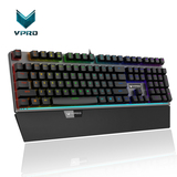 雷柏（Rapoo）V720 RGB全彩背光 电竞机械键盘  原装正品