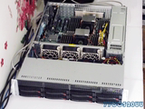 超微2U服务器机箱 SC825TQ-R740LPB 2U 8盘位热插拔机箱 740W冗余