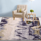 DMF 卧室床边毯抽象艺术 简约时尚家用客厅茶几地毯 沙发地毯