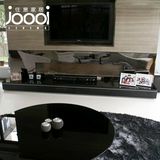joooi创意小户型电视柜简约现代烤漆客厅省空间卧室电视桌子组合