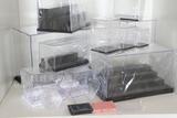 亚克力ABS塑料有机玻璃动漫模型玩手办饰品拼接一体陈列柜展示盒
