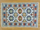 海外代购 精品地毯 4.1x7阿富汗手工编织东方地毯Sh28309设计