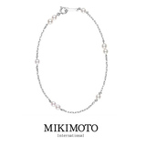 日本代购 MIKIMOTO 御木本 海水 珍珠 手链 白金 特价 直邮 礼物