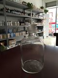 试剂瓶 透明细口瓶 密封瓶 玻璃瓶 1000ml  1L 磨砂玻璃塞