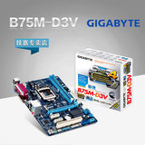 Gigabyte/技嘉 B75M-D3V/B75 配E3 1230 V2 i3 3240 E23 1225