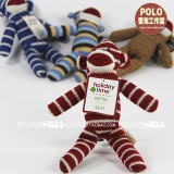 外贸原单 美国SOCKMONKEY毛线猴 毛绒玩具 狗狗玩具泰迪玩具
