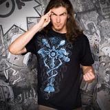 美国JINX竞客士官网正品魔兽世界游戏周边男款传奇法师全职业T恤