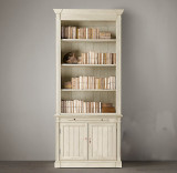 实木书柜定做 美式家具 田园 复古 可定做 实木书柜