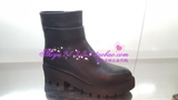 Staccato思加图2015年冬专柜正品平跟厚底短靴YD6101 D6101-1990