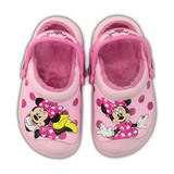 正品代购crocs女棉毛鞋 卡洛驰冬季卡通米奇粉色女童鞋 16336