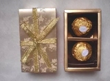 金品质欧式创意费列罗/喜糖成品含2粒正品/喜糖盒批发成品特价