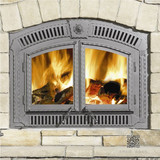 进口原装加拿大Napoleon欧式燃木真火壁炉NZ3000嵌入式大视窗壁炉