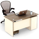 南宁职员办公室桌子现代简约电脑桌台式老板单人员工书桌椅组合