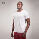 PXP夏季薄款运动短袖t恤男速干跑步T恤健身服排汗透气大码弹力衣