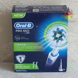 德国代购OralB欧乐B声波电动牙刷Pro690 D16.524 双手柄2刷头