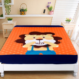 卡通儿童席梦思床垫防滑保护套1.5m床床笠单件加厚单人床罩1.8m床